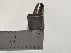 (50) 3/8 X 1-1/2 Square Head Lag Bolt Plain Steel Screw Rustic 3/8×1.5” 9/16 SQ