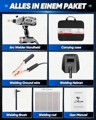 Saker Portable Electric Welding Machine,110V Portable Welder Handheld with IGBT