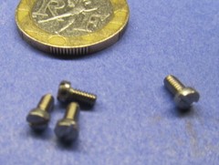 Fillister Head Stainless Slotted Screws Machine Screw 2-56 x 3/16″ Length 300 Pc