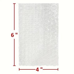 100pcs 4×6 Inch Bubble Mailers – Durable Cushion Wrap Pouches