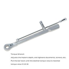 Hiossen Implant Bone Profiler4/4.5/5/5.5/6 Guide Screw Hex Torque Driver Osstem