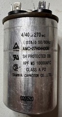 Dual Run Capacitor Lot of 3. Various Values. See Description.
