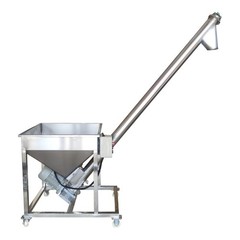 220V 60HZ Screw Type Automatic Feeding Machine 1.7M Height Material Conveyor