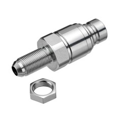 1/2″ Flat Face Skid Steer Hydraulic Quick Connect Coupler Set 1/2″ (#8) JIC Bulk