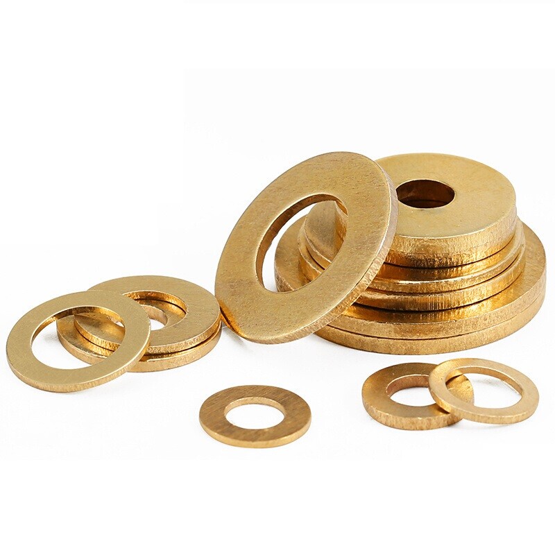 Brass Flat Washer For Metric Bolts M2.5M3M4M5M6M8M10M12M14M16M22M24