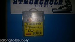 16g 1-1/2″ SS FINISH NAILS 16124SS SPOTNAIL STAINLESS STEEL 1000 PER CARTON
