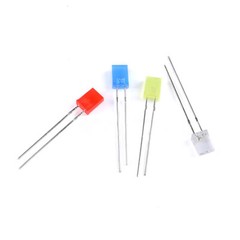 2x5x7mm Rectangular LED Diffused Light Emitting Diode 2x3x4mm DIY Indicator 10PC