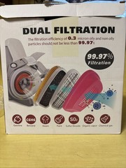 60926 Multi Gas Vapor Replacement Respirator Cartridge Filter, 1 Pair Sealed