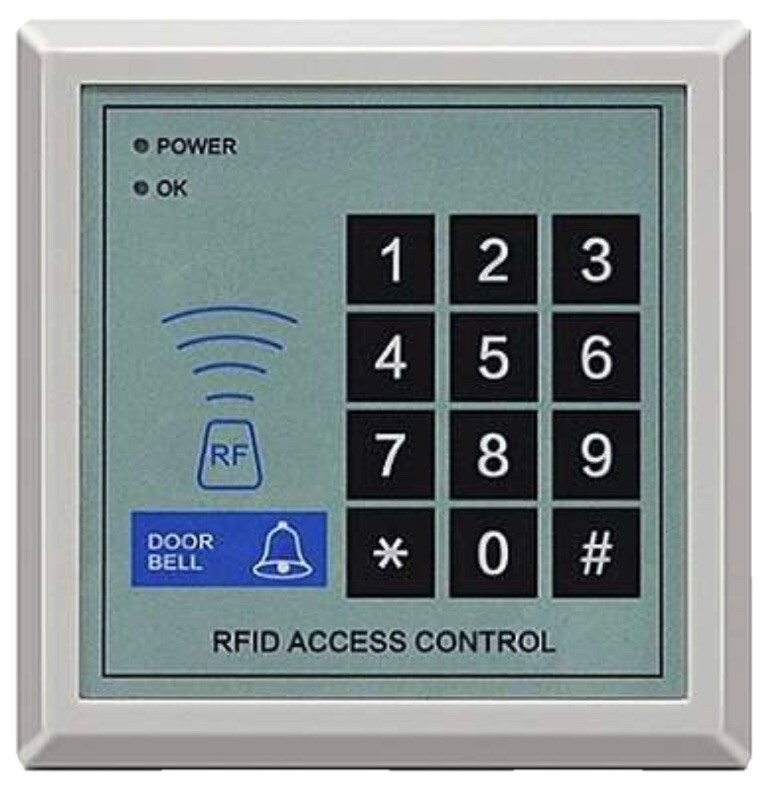125khz Keypad For Security Door access 1000 Users, RFID Card Reader Password