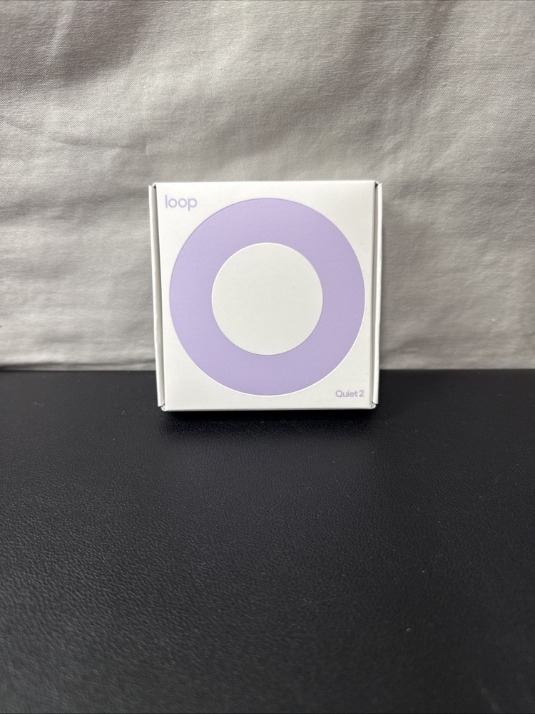Loop Quiet 2 Ear Plugs For Noise Reduction 14dB •Violet• Brand New/Sealed