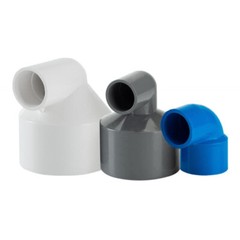 PVC 90° Elbow Reducing Pipe Fitting Reducer Socket Coupling I.D. 20mm to 110mm