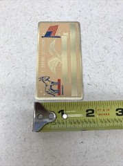 NEW Vintage SSN Social Security Card Metal USA Democrat Symbol