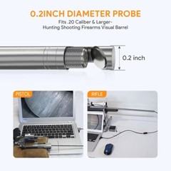 Teslong Rifle Borescope Camera 0.2inch Dia Gun Barrel Camera Flexible Cable