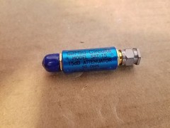 Mini-Circuits SAT-15 15dB Attenuator 50Ohm DC-1.5GHz SMA(m-f) RF Microwave NEW