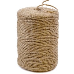 PerkHomy Natural Jute Twine 600 Feet Long 600 (182M), 2mm (1/12 In)