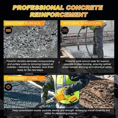 Cordless Concrete Vibrating Tool for De walt 20V Battery, 600W Brushless Concret