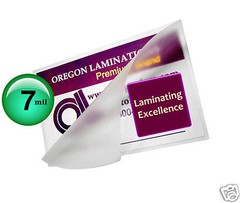 Hot 7 Mil Laminating Pouches [100] Letter 9 x 11-1/2 Clear