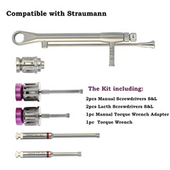 Dental Implant Straumann SCS Screw Drivers Torque Wrench Driver Hand Latch Tool