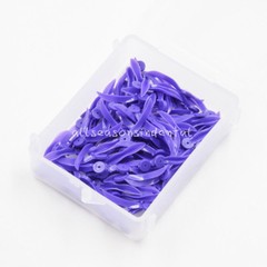 Dental Disposable Plastic Wedge With Holes Round Stern 4 Sizes Wave Poly-Wedge