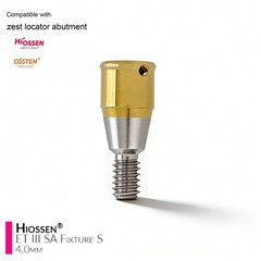 US Dental Ti Implant Abutment Hiossen Regular Fits OSS Zest Locator Overdenture