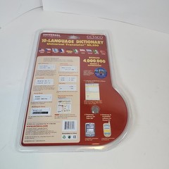 Ectaco Electronic Translator ML350 10-Language Dictionary New Sealed