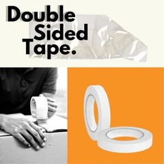 Double-Sided Tissue Paper Tape Double Coated Choose Your Size & Qty