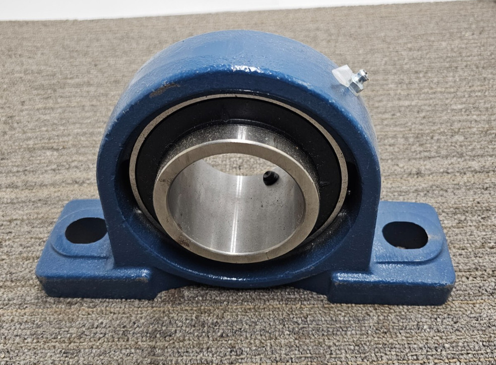 2-Bolt Base Pillow Block Bearing Heavy Duty Blue Silver UC215-47 P215