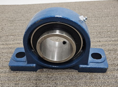 2-Bolt Base Pillow Block Bearing Heavy Duty Blue Silver UC215-47 P215