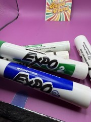 5 Sanford Expo Dry Erase Markers Mixed Lot