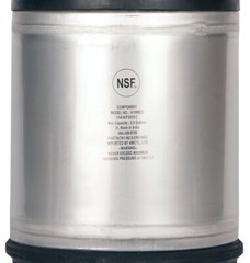 New 2.5 Gallon Ball Lock AMCYL Dual Handle Keg with Relief Valve Homebrew Beer