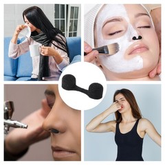 100 Pieces Nose Plug Filter Disposable Nose Dust Filters Nostril Filters Spray