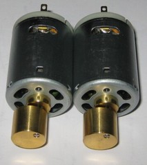 2 X 12V Nichibo Vibrator / Massager 5 Pole 28mm Diameter DC Motor Heavy Weight