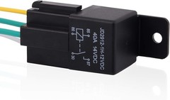 Compact 4-Pin SPST Relay 12V 40A – Ideal for Your Vehicle, 2 Relays Included