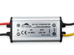 15-80V In To 12V Out 3A 36W DC-DC Waterproof Buck Converter Module