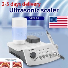 Dental Ultrasonic Scaler & LED Detachable Handpiece Auto Water Supply USA STOCK