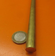 385 Brass Rod 1/2″ (.500″) Diameter x 4 Foot Length