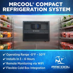 MRCOOL 12K BTU Walk-In Cooler Refrigeration System with WiFi & R32 All-in-One