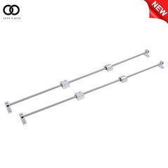 Total 8 × 750mm 2Pcs Rail Guide 4Pcs SCS8UU Ball Bearing + 4Pcs SK8 Rail Support