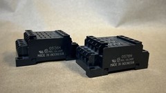 Omron Relay Timer Socket Base PTF14-A-E Made in Indonesia Lot of 2