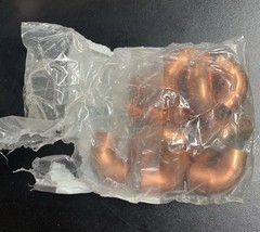 Pro 10 Pack 1/2″ C X C 90 Degree Elbow Copper Solder Fittings NIBCO MPP607