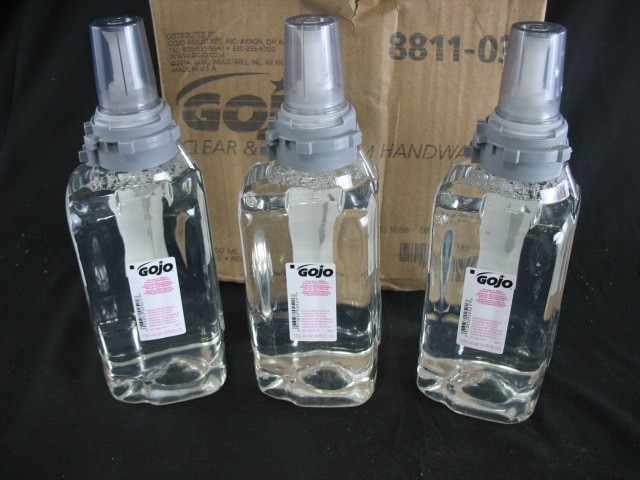 3x GOJO 8811 Clean & Mild Foam Handwash 42oz ADX-12 Dispenser Refills 8811-03