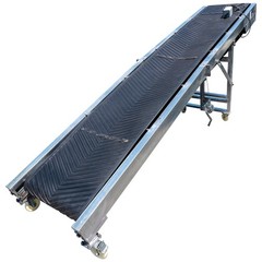 110V Inclined Belt Conveyor Production Line Climbing Conveyor Feeding Machine