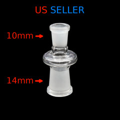 14mm Female to 10mm Female Glass Adapter