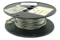 RG402, Silver-Coated Copper PTFE Coax Cable, Silver, 51 Feet