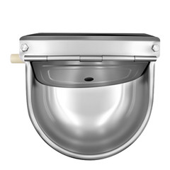 Automatic Waterer Bowl Float Valve, Durable Feeding Bowl for Sheep Goats Cattle