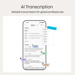 Plaud Note AI Voice Recorder, Voice Recorder w/Case, App Control, Transcribe …