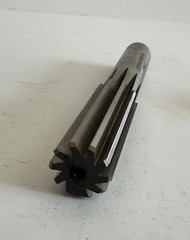 7/8”+.004 High-Speed Steel Chucking Reamer Straight Shank Straight Flute (.879