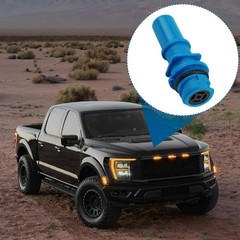 OEM Blue Thermoplastic PCV Valve Fitting 7L3Z6A666A, Positive Crankcase Ventilat