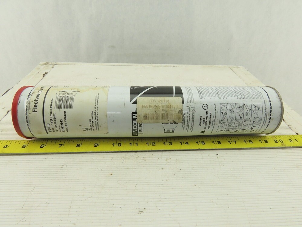 Lincoln Electric E6010 ED032563 5/32″ x 14″ Fleetweld Stick Electrodes