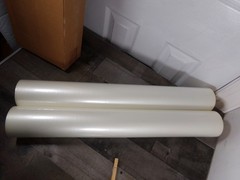 2 Rolls Laminating Film Docilite 012551X GBC 1.5 mil 25 x 500 x 1 inch Each NOS